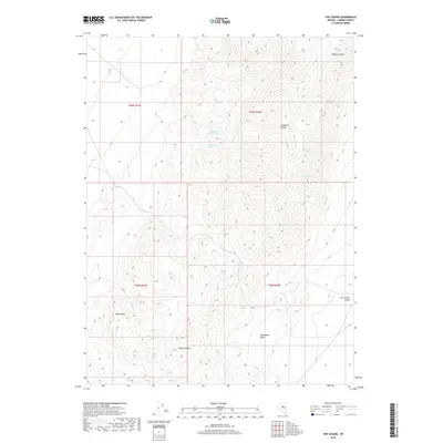 2018 Map of The Cedars, 2018 Print