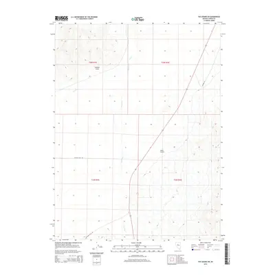 2014 Map of The Cedars SW, 2014 Print