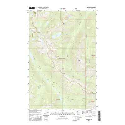 2017 Map of The Cradle, 2017 Print