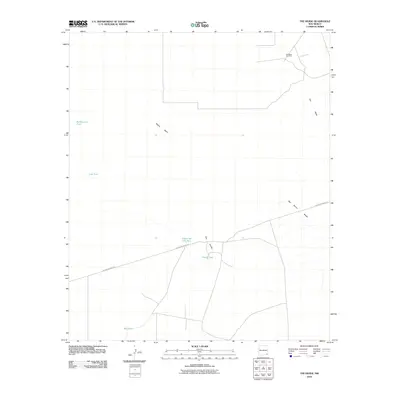 2010 Map of The Divide, 2010 Print
