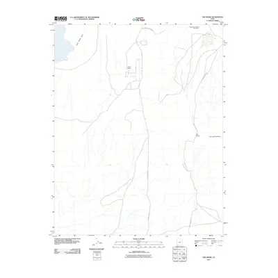 2011 Map of The Divide, 2011 Print