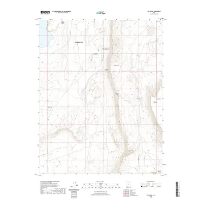 2020 Map of The Divide, 2020 Print