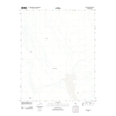 2012 Map of The Dunes, 2012 Print