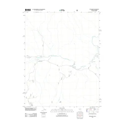 2012 Map of The Elbow, 2012 Print