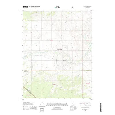 2018 Map of The Elbow, 2018 Print
