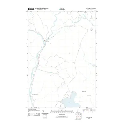 2011 Map of The Forks, 2011 Print
