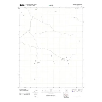 2010 Map of The Frying Pan, 2010 Print