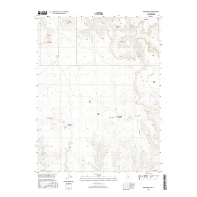 2017 Map of The Frying Pan, 2017 Print