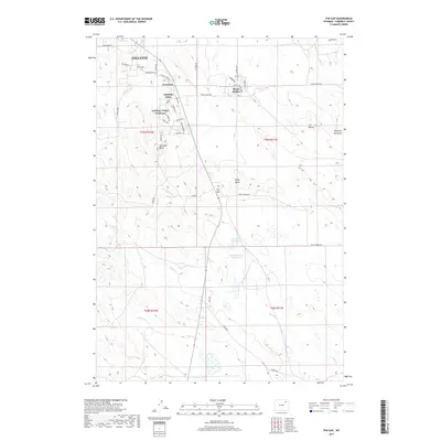 2017 Map of The Gap, 2017 Print