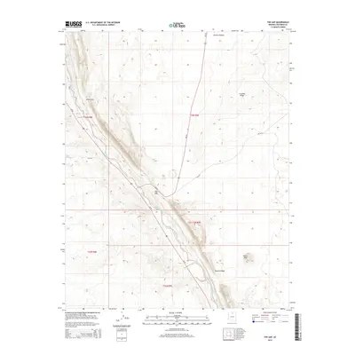 2014 Map of The Gap, 2014 Print