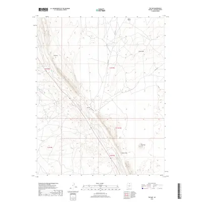 2018 Map of The Gap, 2018 Print