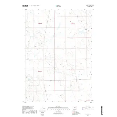 2017 Map of The Gap SW, 2017 Print