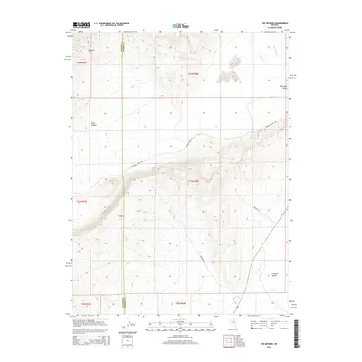 2014 Map of The Geysers, 2014 Print