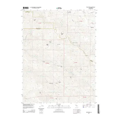 2015 Map of The Geysers, 2015 Print