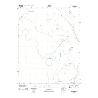 2010 Map of The Goosenecks, 2010 Print