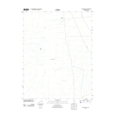 2012 Map of The Gouge Eye, 2012 Print