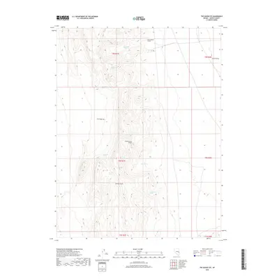 2018 Map of The Gouge Eye, 2018 Print