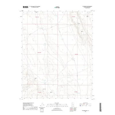 2018 Map of The Grandstand, 2018 Print