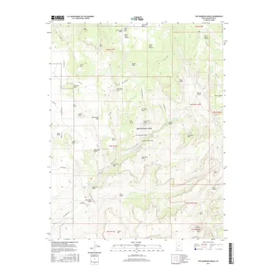 2017 Map of The Guardian Angels, 2017 Print
