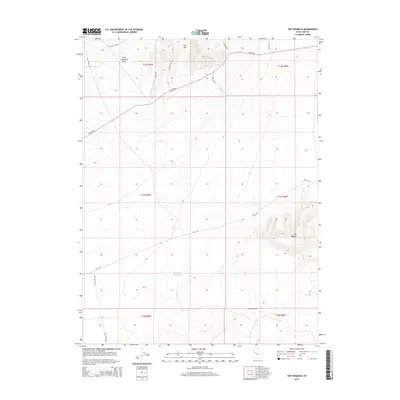 2014 Map of The Hogback, 2014 Print