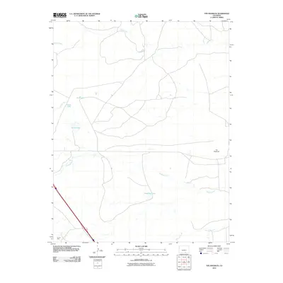2010 Map of The Hogback, 2010 Print