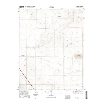 2016 Map of The Hogback, 2016 Print