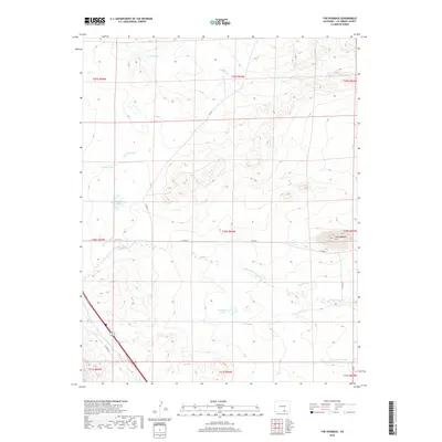2019 Map of The Hogback, 2019 Print
