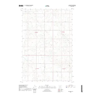 2018 Map of The Hogback, 2018 Print