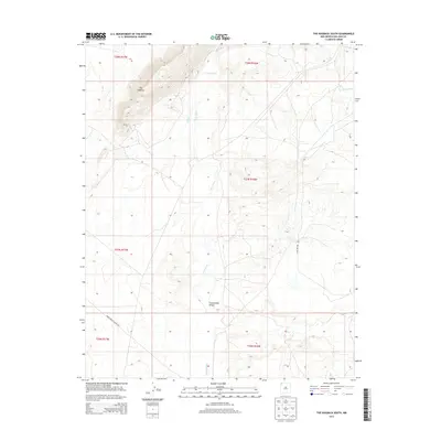 2013 Map of The Hogback South, 2013 Print