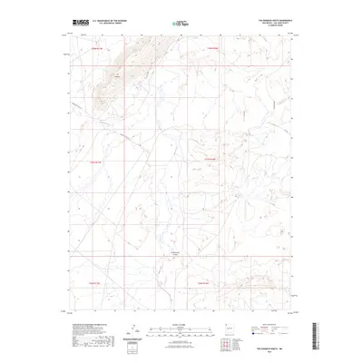 2023 Map of The Hogback South, 2023 Print