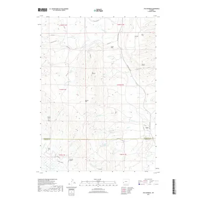 2017 Map of The Hogsback, 2017 Print
