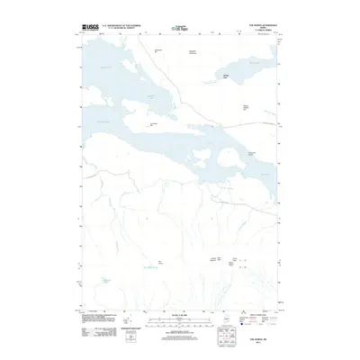 2011 Map of The Horns, 2011 Print