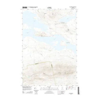 2014 Map of The Horns, 2014 Print