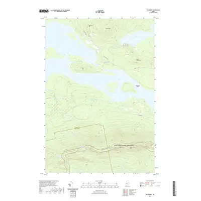 2021 Map of The Horns, 2021 Print