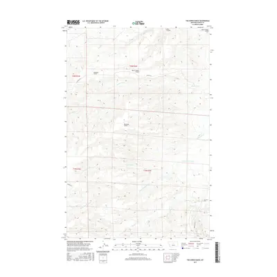 2017 Map of The Horse Ranch, 2017 Print