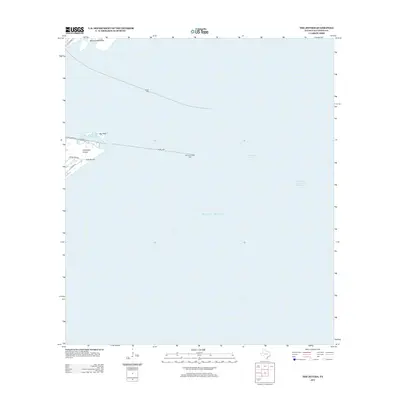 2013 Map of The Jetties, 2013 Print
