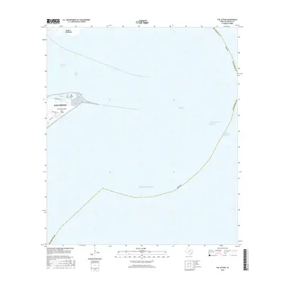 2016 Map of The Jetties, 2016 Print