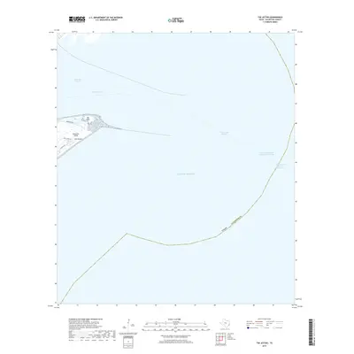 2019 Map of The Jetties, 2019 Print