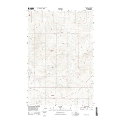 2017 Map of The Knob, 2017 Print
