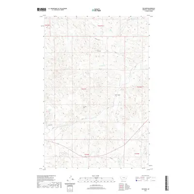2020 Map of The Knob, 2020 Print