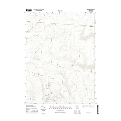 2016 Map of The Knobs, 2016 Print