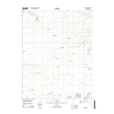 2014 Map of The Knoll, 2014 Print