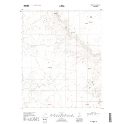 2018 Map of The Landmark, 2018 Print
