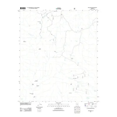 2011 Map of The Mesas, 2011 Print