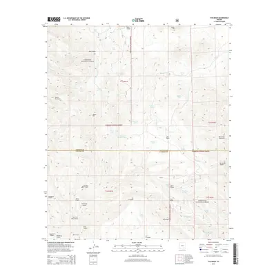 2014 Map of The Mesas, 2014 Print