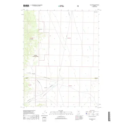 2018 Map of The Monitor, 2018 Print
