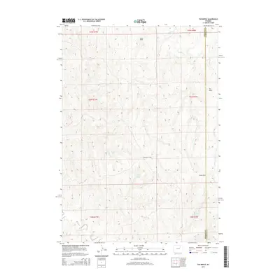 2015 Map of The Nipple, 2015 Print