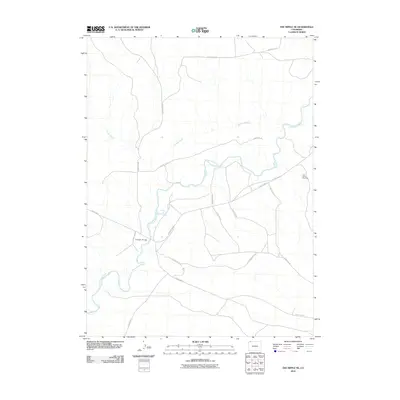 2010 Map of The Nipple NE, 2010 Print