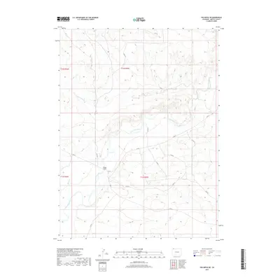 2019 Map of The Nipple NE, 2019 Print