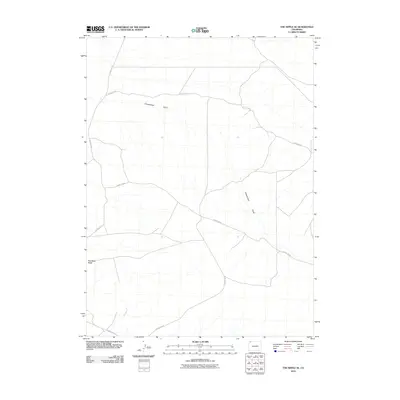 2010 Map of The Nipple SE, 2010 Print